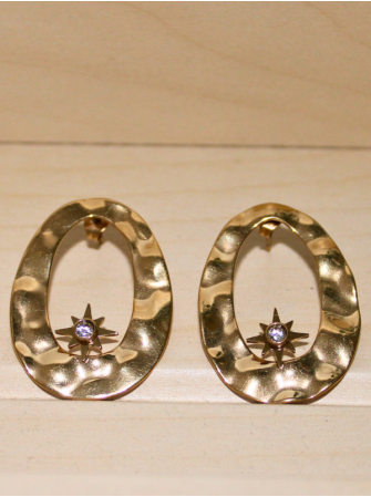 Boucles d'oreille Luna